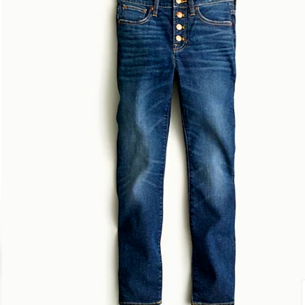 9" high-rise toothpick jean Litchfield wash 28T